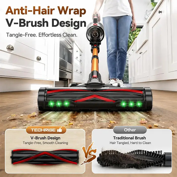 TechRise CP12 Cordless Vacuum Cleaner