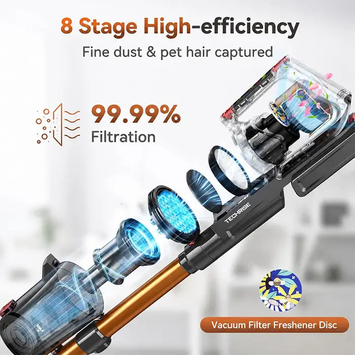 TechRise CP12 Cordless Vacuum Cleaner