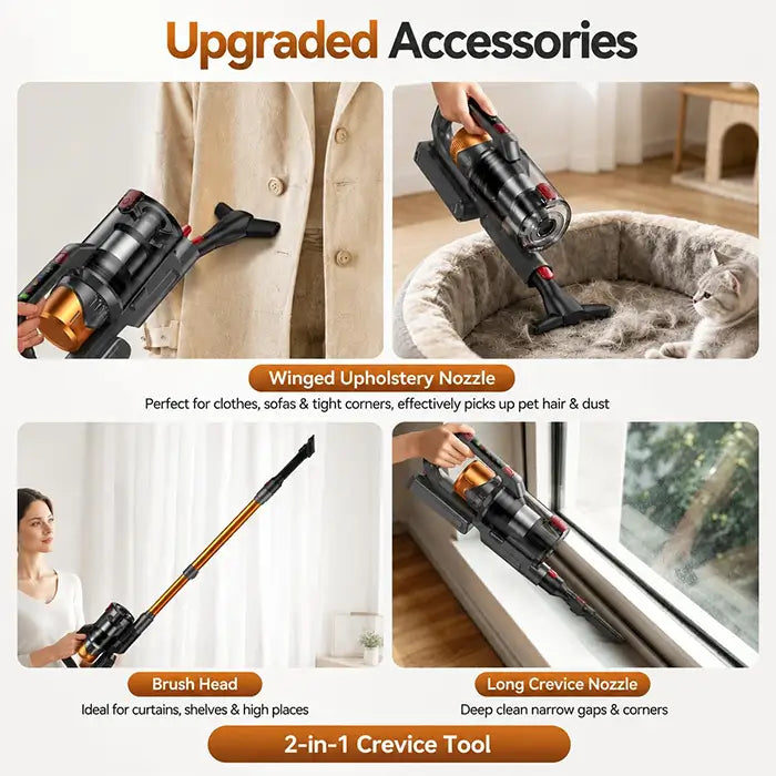 TechRise CP12 Cordless Vacuum Cleaner