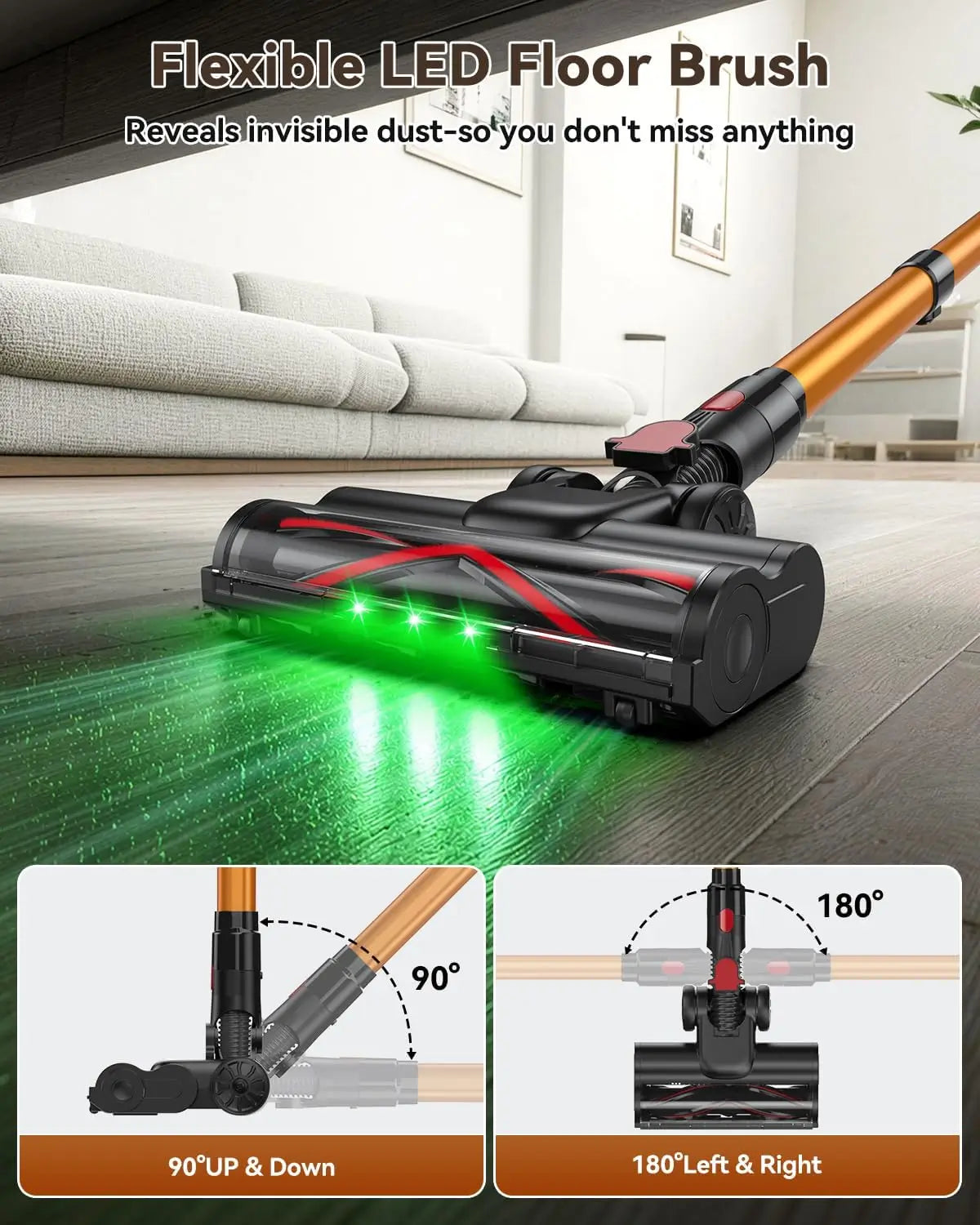 TechRise T10 Cordless Vacuum Cleaner