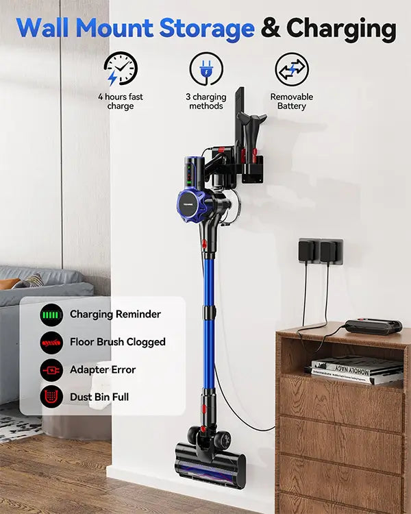 TechRise T11 Cordless Vacuum Cleaner