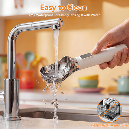 TechRise Heated Ice Cream Scoop, 5000mAh Rechargeable