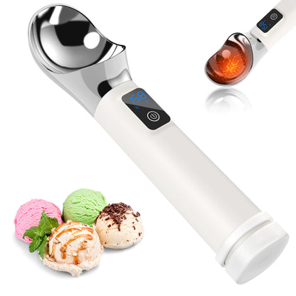 TechRise Heated Ice Cream Scoop, 5000mAh Rechargeable